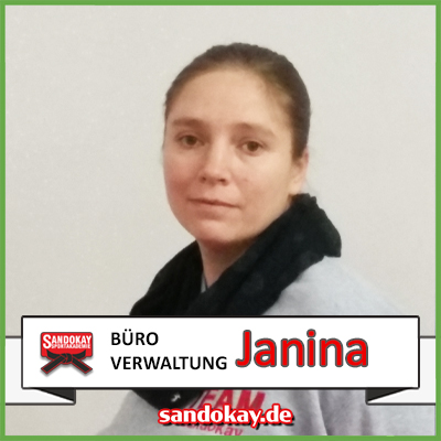 Mitarbeiterin Janina - Sandokay Kampfsportschule