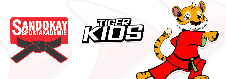 Sandokay Tiger Kids Karate Banner